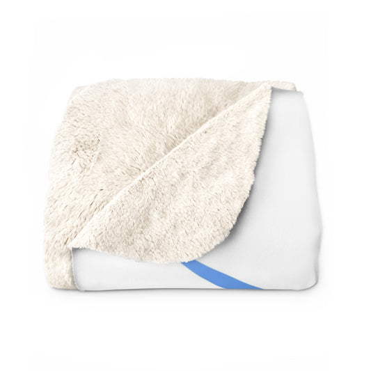 Kuscheldecke Floorball – personalisiert mit Name & Nummer