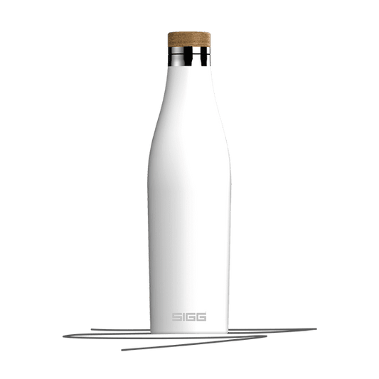 SIGG Meridian 0.5 L White – Edelstahl Thermoflasche - personalisierbar