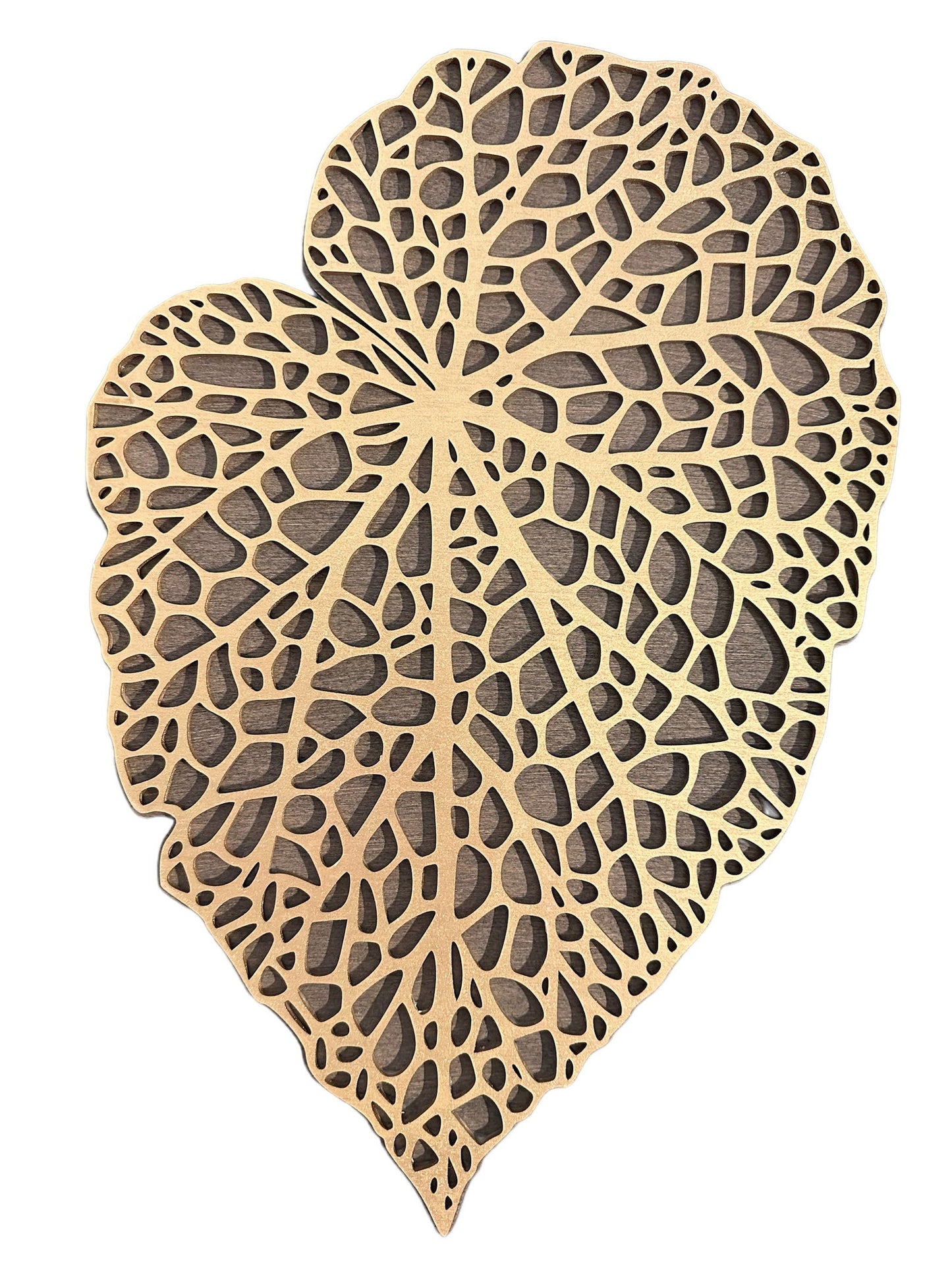 Wanddekoration - Herzförmiges Blatt - heartbeat -