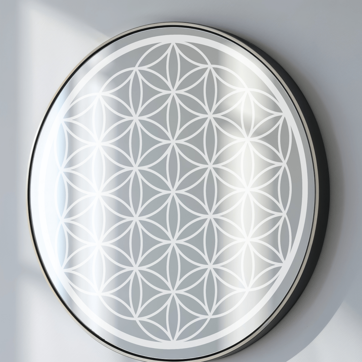 Spiegel mit Gravur - mit Sprüchen, Designs, Logos, Motiven