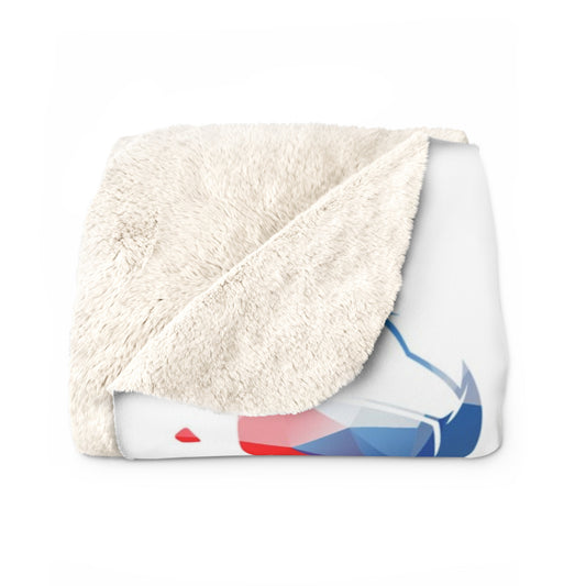 Kuscheldecke Volleyball Spielerin – personalisiert mit Name & Nummer - heartbeat