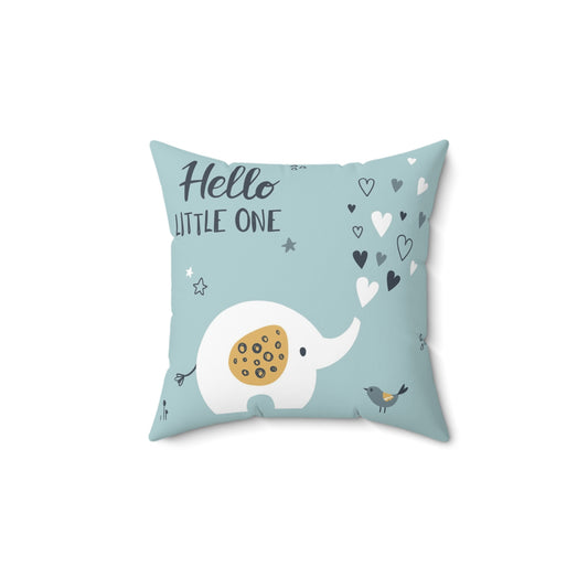 Kissen "Hello little one" | Geschenk zur Geburt & Taufe